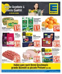 Gazetka promocyjna E Center - Angebote der Woche - Gazetka - ważna od 30.09 do 30.09.2023 - strona 1 - produkty: angebot, auer, barilla, Bau, Bauer, Becher, beutel, bohne, bohnen, butter, caffè crema, colorwaschmittel, coupon, deka, eis, espresso, flasche, fleisch, geback, gin, hackfleisch, hartweizen, irische butter, italienische pasta, kerrygold, kräuter, kräuterbutter, lavazza, leberkäs, LG, mac, mandarine, mandarinen, milch, nuss, oder espresso, oder kräuter, Ofen, pasta, persil, reis, rind, ritter, ritter sport, schoko, schokolade, schwein, schwein und rind, Spezi, Sport, Ti, vom schwein und rind, waschmittel, wein, ZTE