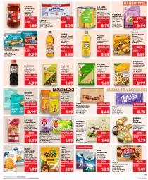 Gazetka promocyjna Kaufland - Prospekt - Gazetka - ważna od 06.03 do 06.03.2024 - strona 15 - produkty: Amber, angebot, angebote, Berger, beutel, bonbons, brötchen, butter, Cashew, cashewkerne, chips, choclait chips, choco crossies, cracker, creme, crossies, eduscho, eier, eimer, eis, elle, express-reis, ferrero, Ferrero Rocher, filet, filets, gemüsemais, getränk, getränke, getränkepulver, Getrocknete Tomaten, haselnuss, Instanttee, kaffee, kaffeepads, kakao, keimöl, kikkoman, kraft, kräuter, küche, Kürbis, kürbiskerne, lambertz, leimer, lindt, mac, maggi, mais, Makrele, Makrelenfilets, mazola, mikrowelle, milch, milka, milka schokolade, natur, nestlé, nuss, pfanne, pralinen, rapsöl, reis, rel, salat, salate, sauce, Schal, Schale, schoko, schokolade, seeberger, snack, snacks, soja, sojasauce, Spezi, suppe, süsswaren, tee, teekanne, teller, Ti, tisch, tomate, tomaten, tomatensauce, trauben, wasa, weizenbrötchen, WICK, Zartbitterschokolade, zucker