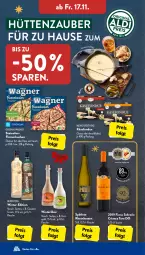 Gazetka promocyjna AldiSud - IN ZWEI WOCHEN - Gazetka - ważna od 18.11 do 18.11.2023 - strona 28 - produkty: alkohol, apfel, berentzen, caramel, eis, elsässer art, flammkuchen, flasche, Fondue, gin, Käse, käsetheke, kuchen, lamm, LG, likör, Ofen, ohne alkohol, original wagner, reis, Ria, steinofen, Ti, wagner