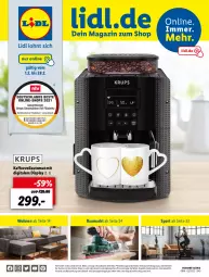 Gazetka promocyjna Lidl - Aktuelle Onlineshop-Highlights - Gazetka - ważna od 28.02 do 28.02.2022 - strona 1 - produkty: angebot, auto, Bau, eis, kaffee, kaffeevollautomat, ndk, Rauch, reis, Sport, Ti
