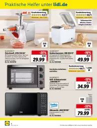 Gazetka promocyjna Lidl - Aktuelle Onlineshop-Highlights - Gazetka - ważna od 28.02 do 28.02.2022 - strona 6 - produkty: alpro, auto, brot, Brotbackautomat, eis, elle, fleisch, garraum, grill, leine, mikrowelle, ndk, Schal, silvercrest, Spezi, Spritzgebäck, Ti, tisch, tomate, tomaten, uhr, wurst