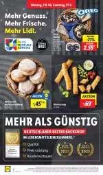 Gazetka promocyjna Lidl - Aktionsprospekt - Gazetka - ważna od 12.08 do 12.08.2023 - strona 8 - produkty: angebot, berliner, brot, coupon, creme, eis, frucht, keks, lebensmittel, LG, Muffin, nuss, olive, oliven, Olivenstange, oreo, Rauch, reis, Ti