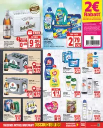 Gazetka promocyjna Edeka - Angebote der Woche - Gazetka - ważna od 20.08 do 20.08.2022 - strona 15 - produkty: adventuros, alkohol, alleinfuttermittel, arla, berliner, beutel, bier, corona, corona extra, deo, discount, dove, duschgel, flasche, geschirr, geschirrspülmittel, gin, gliss, gliss kur, henkel, holsten, holsten pilsener, kraft, lenor, lenor weichspüler, Lübzer, olive, palmolive, pils, pilsener, pril, purina, radler, rel, Schal, Schale, spülmittel, spülung, Ti, veltins, vita, vitakraft, vollwaschmittel, waschmittel, weichspüler