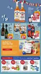 Gazetka promocyjna Rewe - Prospekte - Gazetka - ważna od 06.07 do 06.07.2024 - strona 11 - produkty: angebot, angebote, bourbon, bourbon whiskey, cola, coupon, coupons, eis, erde, fürst von metternich, herta, jim beam, krombache, krombacher, mac, Mett, metternich, payback, pepsi, Popp, reis, riesling, sekt, Ti, tuc, whiskey