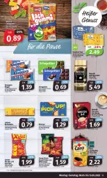 Gazetka promocyjna Markant - Prospekte - Gazetka - ważna od 13.05 do 13.05.2023 - strona 13 - produkty: aeg, beutel, butter, chips, eis, knoppers, leibniz, lorenz, Pick Up!, reis, riegel, tee, Ti, ZTE