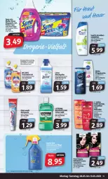 Gazetka promocyjna Markant - Prospekte - Gazetka - ważna od 13.05 do 13.05.2023 - strona 15 - produkty: aktiv gel, bio, biozidprodukte, Cap, creme, dusche, eis, elvital, ente, flasche, lenor, listerine, megaperls, mundspülung, nivea, Odol, Palette, pflegedusche, Rauch, reis, rwe, shampoo, spee, spülung, Ti, total care, vita, weichspüler, ZTE