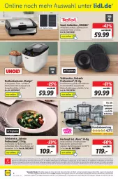 Gazetka promocyjna Lidl - Wochen-Highlights im Onlineshop - Gazetka - ważna od 20.02 do 20.02.2022 - strona 4 - produkty: angebot, angebote, auto, backofen, brot, Brotbackautomat, dessert, Dessertteller, eis, elle, erde, grill, herdarten, Kochtopf, latte, LG, ndk, Ofen, pasta, reis, rel, Schal, Schale, snack, spülmaschinen, telefon, teller, Ti, timer, topf, topf-set, uhr