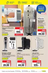 Gazetka promocyjna Lidl - Wochen-Highlights im Onlineshop - Gazetka - ważna od 20.02 do 20.02.2022 - strona 7 - produkty: akku, auer, ball, Elektro, elle, gillette, HP, kissen, korb, Nähmaschine, Ti