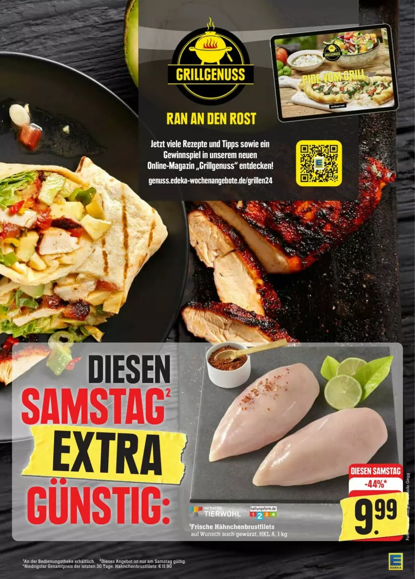 Aktueller Prospekt Edeka - Prospekte - von 20.07 bis 27.07.2024 - strona 15 - produkty: angebot, angebote, decke, deka, eis, gewinnspiel, grill, hähnchenbrust, LG, magazin, nuss, reis, Ti, ZTE