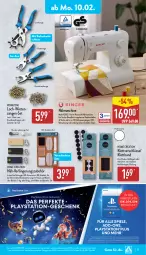 Gazetka promocyjna Aldi Nord - Von Montag - Gazetka - ważna od 15.02 do 15.02.2025 - strona 21 - produkty: ACC, accessoires, aldi, auto, Bau, beleuchtung, buch, bügel, dell, eis, erde, hose, hosen, Laufen, lays, LG, Mode, Nähmaschine, ndk, PlayStation, reis, Ria, ring, Röcke, rwe, Schal, Schale, Spiele, Ti, tisch, Zangen