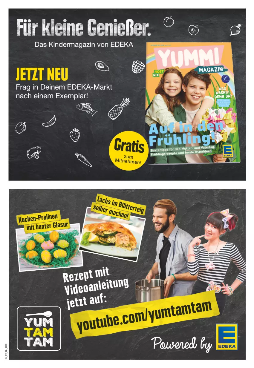 Aktueller Prospekt Edeka - Angebote der Woche - von 11.04 bis 16.04.2022 - strona 30 - produkty: deka, Kinder, leine, magazin, Ti