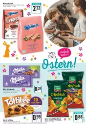 Gazetka promocyjna Edeka - Angebote der Woche - Gazetka - ważna od 16.04 do 16.04.2022 - strona 23 - produkty: beutel, chips, chipsfrisch, deutschlandcard, erde, funny-frisch, Manner, milch, milka, milka schokolade, schnitten, schoko, schokolade, storck, Ti, toffifee