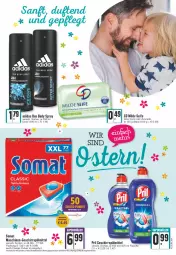 Gazetka promocyjna Edeka - Angebote der Woche - Gazetka - ważna od 16.04 do 16.04.2022 - strona 29 - produkty: Adidas, aloe vera, angebot, avocado, body, deo, deutschlandcard, eis, erde, flasche, geschirr, geschirrspülmittel, gin, kraft, pril, Seife, somat, spülmittel, tee, tender, Ti