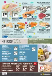 Gazetka promocyjna Edeka - Angebote der Woche - Gazetka - ważna od 16.04 do 16.04.2022 - strona 32 - produkty: aioli, angebot, angebote, aqua, arla, berliner, bio, braten, brot, Dorade, dorade royal, eier, eis, elle, filet, fisch, fische, Fischer, fischtheke, fleisch, garnelen, Holz, ideal zum braten, jako, kabeljaufilet, küche, lachs, lachsfilet, lack, mac, malz, mikrowelle, natur, pfeffer, reifen, reis, riesengarnelen, Rotbarsch, rotbarschfilet, sauce, Schal, Schale, Schere, spargel, Spezi, telefon, thunfisch, Ti, Tiere, Tiger-Garnelen, tisch, uhr