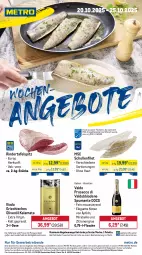 Gazetka promocyjna Metro - Wochen-Angebote - Gazetka - ważna od 25.10 do 25.10.2025 - strona 1 - produkty: abholpreise, angebot, angebote, ecco, eis, elle, filet, fisch, fische, Fischer, flasche, getränk, getränke, gin, ilag, Metro, metro gastro, olive, oliven, olivenöl, Palette, prosecco, puma, Rauch, reis, rind, rinder, rwe, Schere, scholl, spumante, tafelspitz, Ti, tiefpreis, valdo, zitrone, zitronen