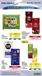Gazetka promocyjna Metro - Wochen-Angebote - Gazetka - ważna od 25.10 do 25.10.2025 - strona 14 - produkty: Alwa, angebot, baileys, beutel, bier, bohne, cola, eis, elle, espresso, flasche, frucht, fruchtsaft, gerolsteine, gerolsteiner, getränk, getränke, gin, Happy Day, kaffee, mars, Metro, mineralwasser, Palette, Rauch, reis, röstkaffee, saft, Spaten, steiner, Ti, wasser