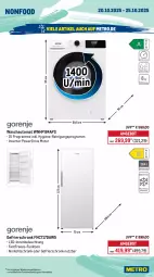 Gazetka promocyjna Metro - Wochen-Angebote - Gazetka - ważna od 25.10 do 25.10.2025 - strona 19 - produkty: akku, angebot, auto, beleuchtung, Dyson, eis, elle, gefrierschrank, hochdruckreiniger, HP, kraft, kühlschrank, mac, Metro, reiniger, Reinigung, reis, schlauch, Schrank, staubsauger, teller, Ti, Tiere
