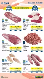 Gazetka promocyjna Metro - Wochen-Angebote - Gazetka - ważna od 25.10 do 25.10.2025 - strona 2 - produkty: angebot, axe, beef, braten, brustfilet, burger, eis, entrecôte, Falsches Filet, filet, fleisch, hackfleisch, hähnchenbrust, hähnchenbrustfilet, Haxe, Kette, krustenbraten, lack, lamm, medaillons, Metro, reis, rind, rinder, rinderhackfleisch, roastbeef, Schal, Schale, schwein, schweine, schweinefilet, sim, Ti, tiefpreis, wein, weine, Wild, Wildschwein