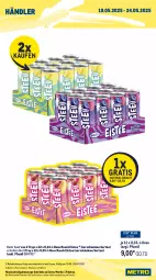 Gazetka promocyjna Metro - Wochen-Angebote Händler - Gazetka - ważna od 24.05 do 24.05.2025 - strona 3 - produkty: ananas, angebot, auto, chardonnay, corny, eis, eistee, flasche, früchte, früchten, getränk, getränke, grand sud, kaffee, LG, melitta, Metro, metro gastro, natur, natura, Palette, Rauch, riegel, röstkaffee, Schwartau, tee, Ti, tisch, yeni raki