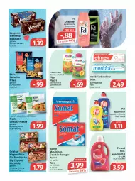 Gazetka promocyjna Feneberg - Prospekte - Gazetka - ważna od 07.05 do 07.05.2022 - strona 10 - produkty: backofen, beutel, bio, deka, dessert, duschgel, eis, elmex, fa duschgel, feinwaschmittel, flasche, frosta, früchte, gemüse-pfanne, geschirr, gin, hipp, langnese, meridol, oder piccolinis, Ofen, original wagner, pasta, perwoll, pfanne, piccolinis, pizza, pril, quetschbeutel, reiniger, reis, somat, spülmittel, Ti, viennetta, wagner, waschmittel, zahnpasta