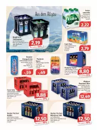 Gazetka promocyjna Feneberg - Prospekte - Gazetka - ważna od 07.05 do 07.05.2022 - strona 15 - produkty: alkohol, bier, Cap, capri-sun, coca-cola, coffein, cola, drink, eis, elle, energy drink, flasche, getränk, hacker pschorr, LG, natur, Paula, paulaner, pet-flasche, pet-flaschen, radler, reis, rel, Spezi, Ti, volvic, wasser