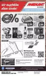 Gazetka promocyjna Markant - Prospekte - Gazetka - ważna od 14.10 do 14.10.2023 - strona 12 - produkty: angebot, angebote, Bau, bio, brot, eier, elle, hasseröder, lieferservice, natur, pils, rwe, Ti, uhr