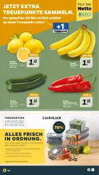 Gazetka promocyjna Netto - Angebote ab Montag - Gazetka - ważna od 14.05 do 14.05.2022 - strona 8 - produkty: banane, bananen, bio, eis, gutschein, gutscheine, lebensmittel, mac, paprika, paprika rot, reis, Spitzpaprika, Ti, zitrone, zitronen, zucchini