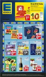 Gazetka promocyjna Edeka - Prospekte - Gazetka - ważna od 24.10 do 24.10.2026 - strona 1 - produkty: darbo, deka, ecco, eier, eis, frucht, fruchtgummi, gin, haribo, italienische pasta, kaffee, konfitüre, milka, milka schokolade, original wagner, pasta, pizza, prosecco, reis, schoko, schokolade, Ti, valdo, wagner, ZTE