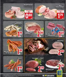 Gazetka promocyjna Edeka - Prospekte - Gazetka - ważna od 24.10 do 24.10.2026 - strona 17 - produkty: auer, Bau, Bauer, bratwurst, bsf, deka, eis, fleisch, fleischwurst, kabanos, Käse, knacker, prosciutto, prosciutto crudo, rind, schinken, schinkenfleischwurst, tee, wiesbauer, wurst, ZTE