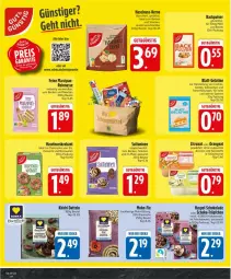 Gazetka promocyjna Edeka - Prospekte - Gazetka - ważna od 24.10 do 24.10.2026 - strona 22 - produkty: backwaren, Becher, beutel, creme, Datteln, deka, dekoration, dessert, desserts, eis, gelatine, gelee, haselnuss, kakao, marzipan, mehl, müsli, nuss, orange, reis, rwe, schoko, schokolade, snack, Ti, torte, würfel, ZTE