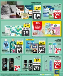 Gazetka promocyjna Edeka - Prospekte - Gazetka - ważna od 24.10 do 24.10.2026 - strona 27 - produkty: arla, axe, beutel, creme, deka, deo, deospray, Discreet, duschgel, eis, flasche, geschirr, gin, Haarlack, haarspray, katzennahrung, lack, reiniger, reis, schaumfestiger, sensodyne, Taft, Ti, vernel, weichspüler, zahncreme