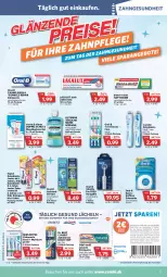 Gazetka promocyjna Combi - Prospekte - Gazetka - ważna od 24.09 do 24.09.2022 - strona 11 - produkty: bürste, bürsten, creme, Dr. Best, eis, elle, elmex, Essentialfloss, flasche, fleisch, Gesundheit, Haftcreme, Lacalut, listerine, meridol, mint, Mundhygiene, natur, natura, Odol, oral-b, pasta, reis, sensodyne, Signal, spülung, teller, Ti, vita, vitality, zahnbürste, zahncreme, zahnpasta, Zahnseide, ZTE