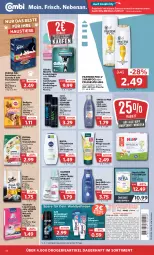 Gazetka promocyjna Combi - Prospekte - Gazetka - ważna od 24.09 do 24.09.2022 - strona 18 - produkty: angebot, angebote, auer, aust, axe, Beba, beutel, body, body lotion, body milk, bodyspray, bree, Brei, coupon, deo, deodorant, dove, duschdas, dusche, eis, felix, flasche, folgemilch, garnier, gillette, gillette venus, gin, haarspray, hipp, kneipp, kraft, LG, Lotion, mac, mach3, milch, natur, natura, nivea, pantene, pantene pro-v, pasta, pedigree, pflegedusche, Pflegespülung, pro-v, purina, reis, rexona, sensations, shampoo, sheba, Signal, snack, snacks, spülung, Stier, Swiss-o-Par, syoss, Ti, Tiere, trockenfutter, venus, vita, vitakraft, windeln, Yo, zahnpasta, ZTE