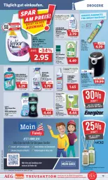 Gazetka promocyjna Combi - Prospekte - Gazetka - ważna od 24.09 do 24.09.2022 - strona 19 - produkty: allzweckreiniger, angebot, angebote, bio, biozidprodukte, coupon, coupons, Desinfektion, eis, elle, energizer, flasche, fritteuse, Frosch, geschirr, gewinnspiel, HP, hygienespüler, Kinder, lenor, magazin, Pods, Rauch, reiniger, reis, rwe, sagrotan, Soda, Spiele, spülmittel, teller, Ti, timer, wäscheparfüm, waschmittel, Waschpulver, wasser, wassersprudler, weck, ZTE