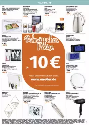 Gazetka promocyjna Mueller - Haushaltswaren Angebote - Gazetka - ważna od 08.01 do 08.01.2022 - strona 2 - produkty: auto, Becher, beurer, brie, edelstahl, eier, eis, elle, Funkwecker, gin, Grom, haartrockner, Holz, Hygrometer, isolierkanne, Mantel, Philips, reis, rosen, Schal, Schale, senf, spiegel, spülmaschinen, Standspiegel, teller, Ti, tisch, topf, Trockner, weck