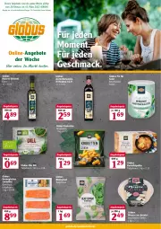 Gazetka promocyjna Globus - Prospekte - Gazetka - ważna od 05.03 do 05.03.2022 - strona 1 - produkty: aceto, aceto balsamico, angebot, angebote, angebotspreis, balsam, balsamico, bio, blattspinat, cola, eis, filet, kartoffel, kartoffelpuffer, Kette, Kroketten, lachs, lachsfilet, mac, Mode, mousse, Mousse au Chocolat, natives olivenöl, olive, oliven, olivenöl, olivenöl extra, reis, rwe, salat, spinat, Ti