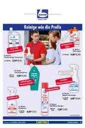 Gazetka promocyjna Metro - Starke Marken - Gazetka - ważna od 30.10 do 30.10.2024 - strona 15 - produkty: airwick, Bad, Becher, calgon, fenster, Finish, flasche, geschirr, geschirrspülmittel, grill, Grillreiniger, küche, Küchen, LG, Palette, reiniger, sagrotan, sprühflasche, spülmittel, Ti, vanish, wasser, wasserenthärter, WICK