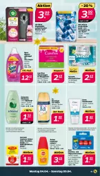 Gazetka promocyjna Netto - Angebote ab Montag - Gazetka - ważna od 09.04 do 09.04.2022 - strona 11 - produkty: aeroxon, Air Wick, Autan, bio, carefree, creme, dove, duschgel, eis, elle, fa duschgel, fisch, handcreme, insektenschutz, kraft, küche, Küchen, küchentücher, LG, lufterfrischer, oxo, Rauch, rwe, schauma, schauma shampoo, sekt, shampoo, shampoo oder spülung, slip, slipeinlagen, spee, spülung, Ti, tücher, waschmittel, WICK