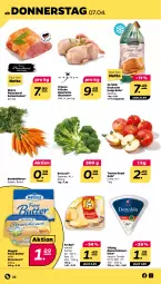 Gazetka promocyjna Netto - Angebote ab Montag - Gazetka - ważna od 09.04 do 09.04.2022 - strona 22 - produkty: braten, broccoli, Bundmöhren, butter, eis, ente, fleisch, Fleischerei, fol epi, Kaiser, Käse, meggle, möhren, Schere, Streichzart, Ti