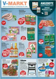 Gazetka promocyjna Vmarkt - Prospekte - Gazetka - ważna od 01.05 do 01.05.2024 - strona 1 - produkty: angebot, angebote, Apple, beutel, bourbon, decke, Deckel, eis, elle, Frosch, frucht, fruchtgummi, geranie, geranien, grill, grillrost, jacobs, jacobs krönung, jim beam, kaffee, katjes, LG, natur, ndk, Pelargonium, reis, Sandkasten, Schal, Schale, spielsand, spülmaschinen, standgrill, sunshine, teller, thermostat, Ti, tomate, tomaten, topf, waschmittel, wasser