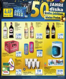 Gazetka promocyjna Diska - Gazetka - ważna od 01.06 do 01.06.2024 - strona 3 - produkty: Alwa, aperitif, ariel, aust, Bad, Becher, bier, Biere, drink, eis, energy drink, flasche, getränk, kräuter, leine, likör, lillet, martini, mineralwasser, Nachtlicht, reis, Sternburg, Ti, vollwaschmittel, waschmittel, wasser, wein, wilthener