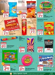 Gazetka promocyjna Globus - Prospekte - Gazetka - ważna od 26.02 do 26.02.2022 - strona 23 - produkty: angebot, angebote, angebotspreis, bonbons, chips, eis, elle, frucht, fruchtgummi, gin, haribo, knoppers, kräuter, Lakritz, lorenz, mais, mam, mars, oder lakritz, pringles, reis, ring, snack, storck, Ti