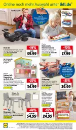 Gazetka promocyjna Lidl - Wochen-Highlights im Onlineshop - Gazetka - ważna od 15.10 do 15.10.2023 - strona 10 - produkty: angebot, angebote, dell, eis, Elektro, elle, ente, Holz, LG, Mode, ndk, Puppe, reis, rel, rum, Schal, Schale, Sitzhöhe, Stühl, telefon, Ti, tisch, trommel, uhr, weck