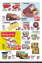 Gazetka promocyjna Edeka - Prospekte - Gazetka - ważna od 12.10 do 12.10.2024 - strona 3 - produkty: aioli, auer, Bau, Bauer, Becher, bresso, creme, eis, frischkäse, frischkäsezubereitung, gewürz, gin, joghur, joghurt, kartoffel, Käse, leberkäs, leberkäse, milram, original thüringer, quark, reis, ring, schinken, sour cream, Ti, tisch, zaziki, ZTE