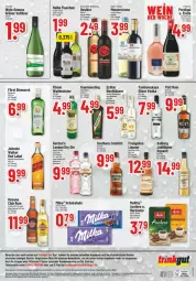 Gazetka promocyjna Trinkgut - Prospekte - Gazetka - ważna od 20.01 do 20.01.2024 - strona 6 - produkty: Aalborg, angebot, angebote, Bad, bifi, bismarck, blended scotch, blended scotch whisky, Brei, corona, elle, fisch, fische, flasche, frangelico, Germ, gordon, Gordon’s, grüner veltliner, Havana Club, johnnie walker, Jubiläums, korn, kuemmerling, london dry, mac, merl, mezzacorona, milka, nuss, rum, schoko, schokolade, scotch, scotch whisky, Southern Comfort, telefon, Ti, vodka, wein, whisky