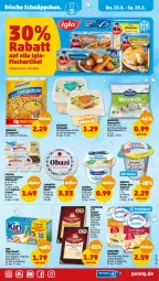 Gazetka promocyjna Penny - Prospekte - Gazetka - ważna od 25.03 do 25.03.2023 - strona 29 - produkty: Becher, cheddar, dip, eier, eierspätzle, fisch, gervais, gin, goldsteig, henglein, iglo, joghur, joghurt, Käse, landkäse, landliebe, leckermäulchen, milch, milram, mozzarella, ndk, quark, rel, Ria, schmand, schnäppchen, snack, Ti