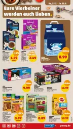 Gazetka promocyjna Penny - Prospekte - Gazetka - ważna od 25.03 do 25.03.2023 - strona 35 - produkty: adventuros, beutel, Bona, felix, fisch, Geflügel, gelee, gin, hundesnack, mac, nuggets, pedigree, Ria, rind, schwein, snack, thunfisch, Ti, und gemüse, wasser, wein, whiskas, Wild