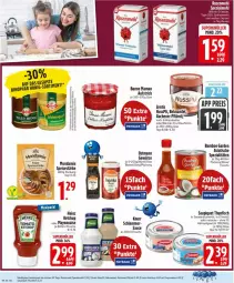Gazetka promocyjna Edeka - Prospekte - Gazetka - ważna od 08.11 do 08.11.2025 - strona 10 - produkty: aufstrich, bamboo, Belmandel, beutel, blume, blumen, blumenöl, butter, deka, eis, erdnuss, Erdnussbutter, fisch, flasche, frucht, fruchtaufstrich, heinz, in olivenöl, ketchup, mandel, mayonnaise, mondamin, natur, natura, nuss, nusspli, olive, oliven, olivenöl, reis, rum, sauce, saupiquet, sonnenblume, sonnenblumen, sonnenblumenöl, Spezi, thunfisch, Ti, tisch, Yo, zentis