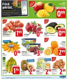 Gazetka promocyjna Edeka - Prospekte - Gazetka - ważna od 08.11 do 08.11.2025 - strona 2 - produkty: avocado, beutel, eier, eis, ente, frucht, honig, Kaki, melone, orange, orangen, Schal, Schale, tafeläpfel, tafeltrauben, Ti, trauben