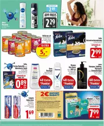 Gazetka promocyjna Edeka - Prospekte - Gazetka - ważna od 08.11 do 08.11.2025 - strona 25 - produkty: adventuros, baby-dry, ball, Bau, beutel, colgate, coupon, coupons, creme, deka, deo, dove, duschgel, felix, flasche, gin, haarspray, LG, oder schaumfestiger, pampers, Pants, purina, rexona, roll-on, sauce, schaumfestiger, shampoo, snack, spülung, syoss, Ti, Trockennahrung, windeln, Yo, zahncreme